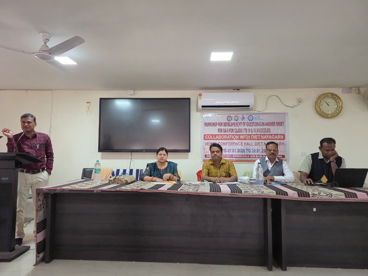 Workshop for Development of Question-Cum-Answer Sheet for SA-II Exam Organised by : Samagra Sikhya Nayagarh District